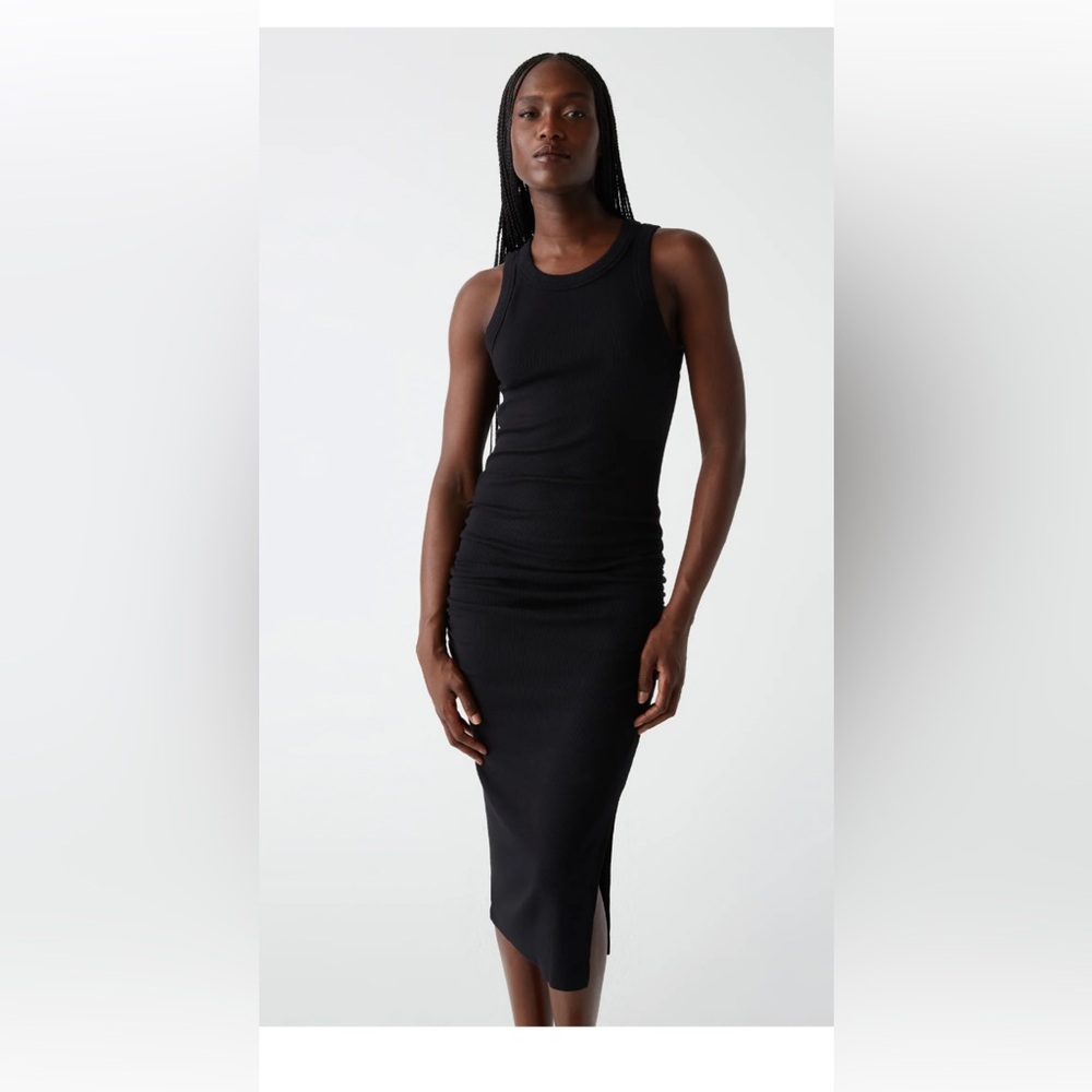 Michael Stars black Ultra Ribbed Dress.  Size M.  NWT